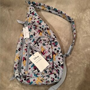 NWT Vera Bradley Disney Collection Mickey Mouse sling backpack